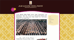 Desktop Screenshot of jlmgayatri.org
